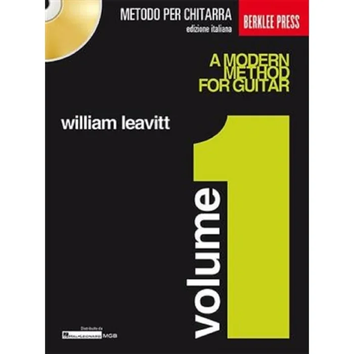 Metodo moderno per chitarra vol. 1 con CD