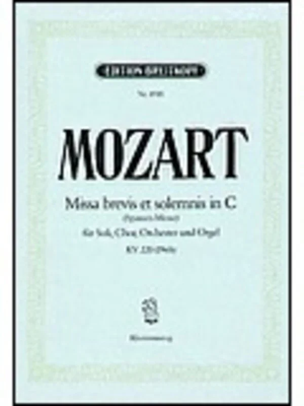 Missa Brevis K 220 C