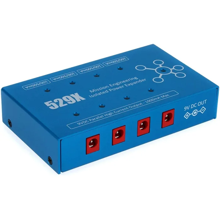 Mission Engineering Inc 529x Pedalboard Power Supply