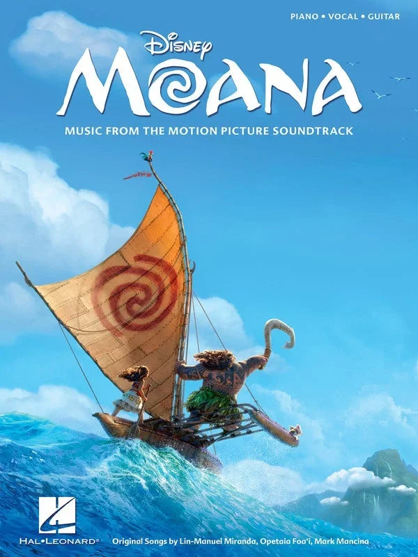 Moana: Movie Soundtrack – Piano · Vocal · Guitar
