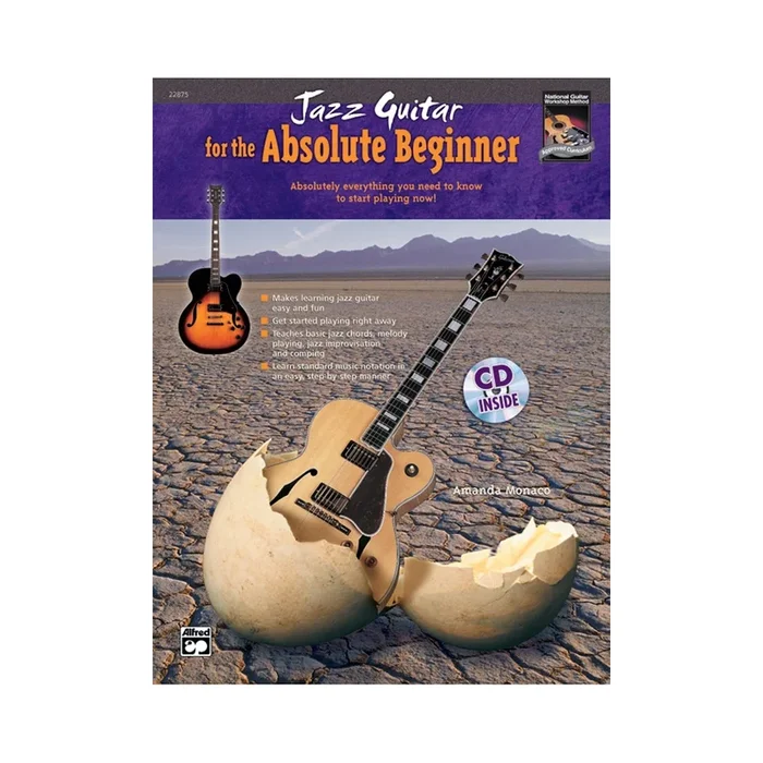 Monaco, Amanda – Jazz Guitar for the Absolute Beginner