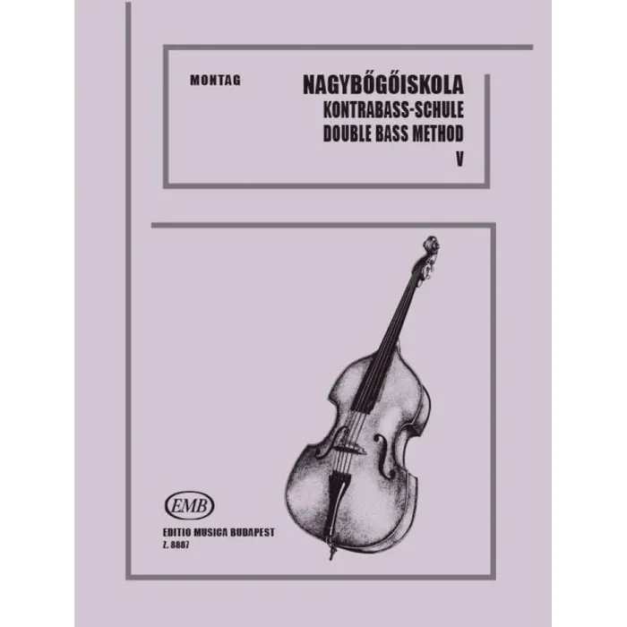 Montag, Lajos – Double Bass Tutor Vol.5