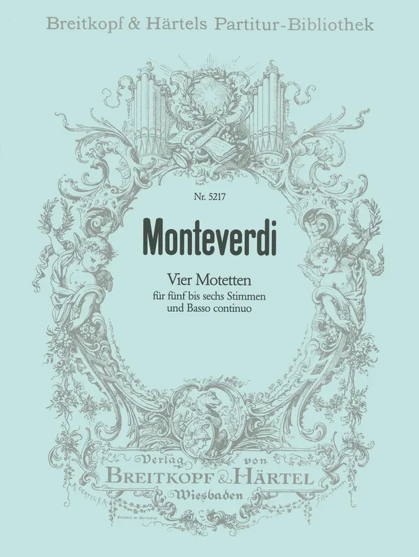 Monteverdi: 4 Motets, SV 289, 293, 294, & 298