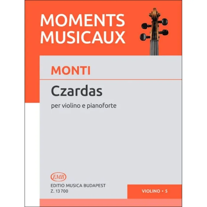 Monti, Vittorio – Czardas (violin and piano)