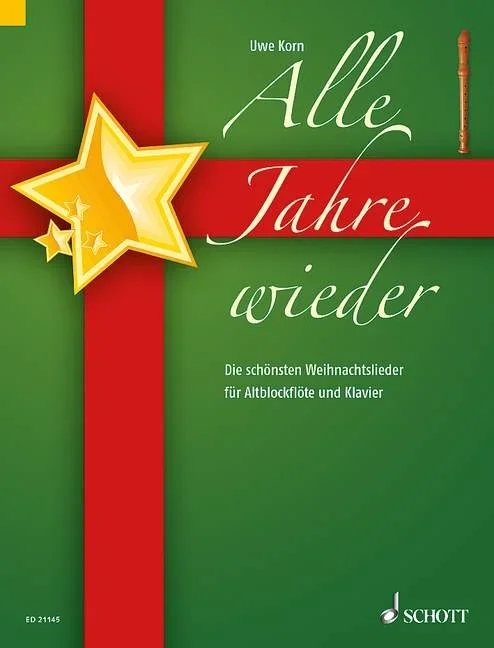 Morgen, Kinder, wird’s was geben, – treble recorder and piano – Schott Digital