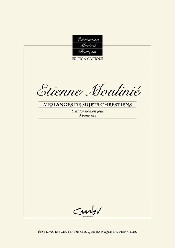 Moulinié: O dulce nomen Jesu / O bone jesu