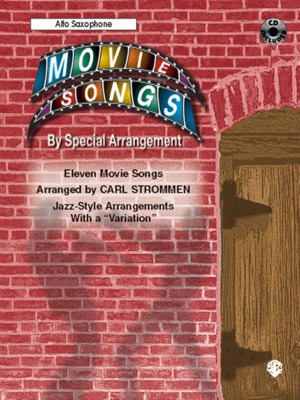 Movie Songs By Special Arrangement Book/CD Alto Sa