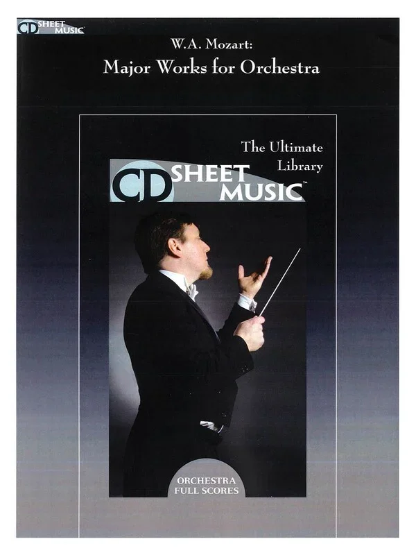 Mozart Major Works For Orchestra CDr Sheet Music (CD-Rom Only)