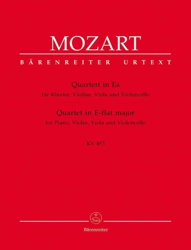 Mozart: Piano Quartet E Flat K493