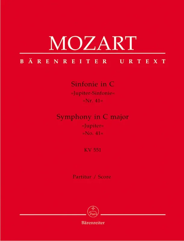 Mozart: Symphony No. 41 in C Major, K. 551 ( “Jupiter Symphony “)