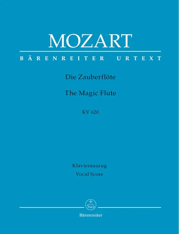 Mozart, W.A – Die Zauberfloete (Magic Flute) (G) (K.620) (Urtext).