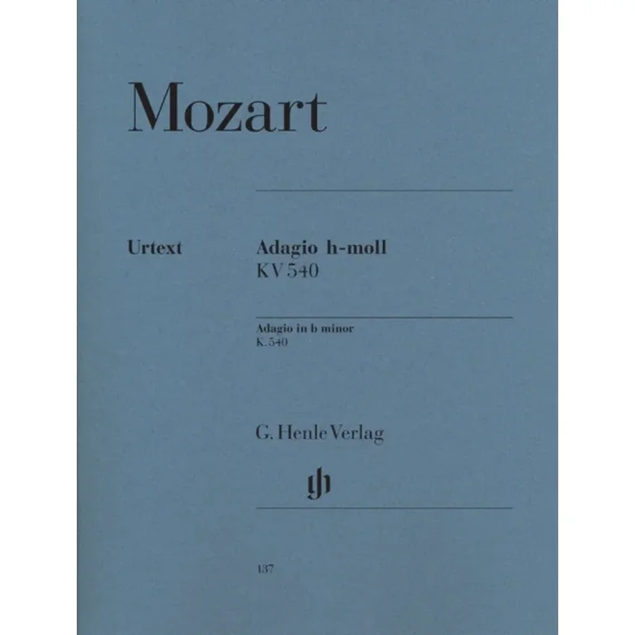 Mozart, Wolfgang Amadeus – Adagio b minor KV 540