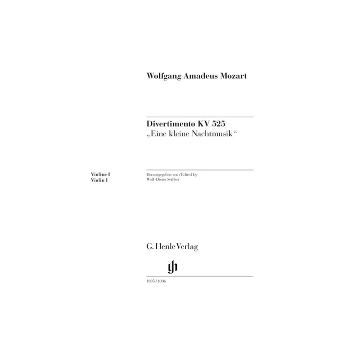 Mozart, Wolfgang Amadeus – Divertimento KV 525