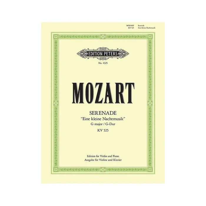 Mozart, Wolfgang Amadeus – Eine kleine Nachtmusik K525