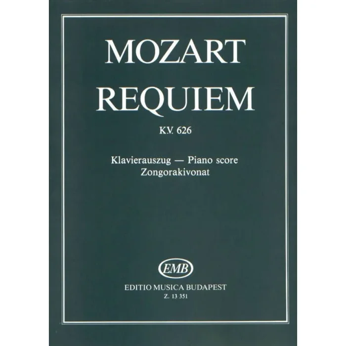Mozart, Wolfgang Amadeus – Requiem KV. 626