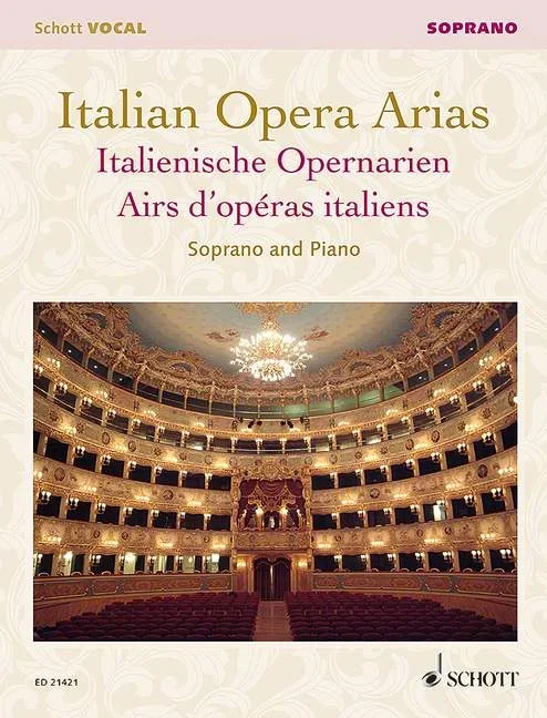 Mozart, Wolfgang Amadeus : Mozart, Wolfgang Amadeus : Mi tradì quell’alma ingrata, From ‘Don Giovanni’ – soprano and piano