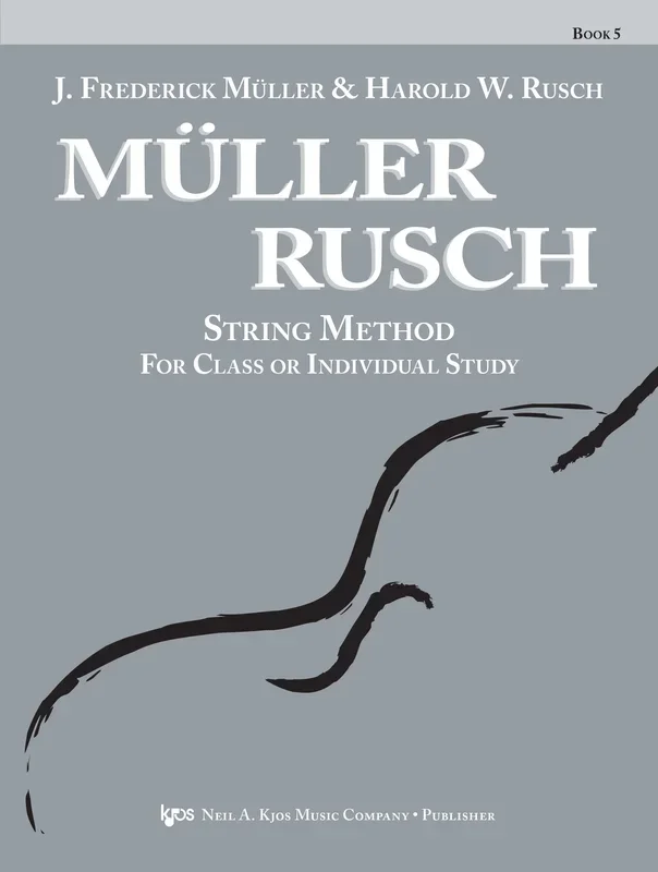 Müller-Rusch String Method Book 5 – Conductor Score/Piano Acc.