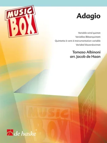 Music Box: Albinoni: Adagio Wind Quintet: Score And Parts