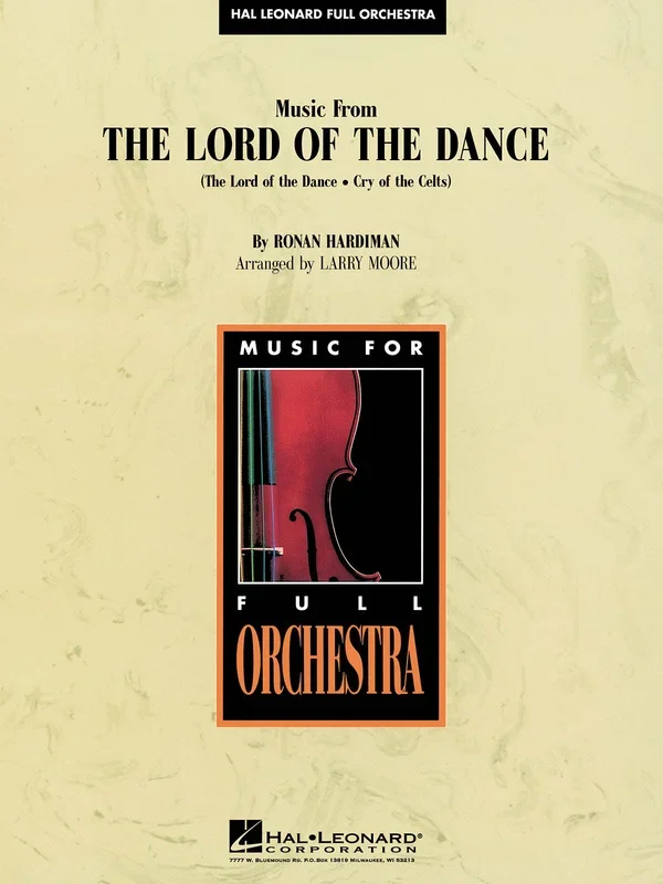 Music From the Lord of the Dance: Hal Leonard Full Orchestra