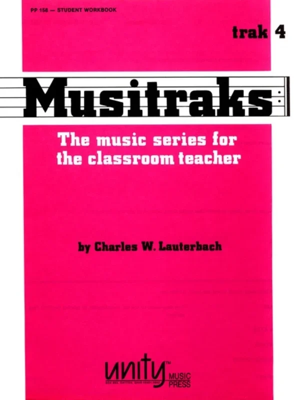 Musitraks 4 Student Workbook Book