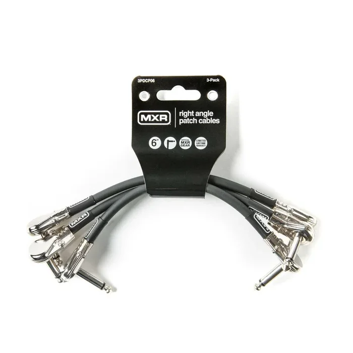 MXR 3PDCP06 Patch Cables 6 ” 3-Pack