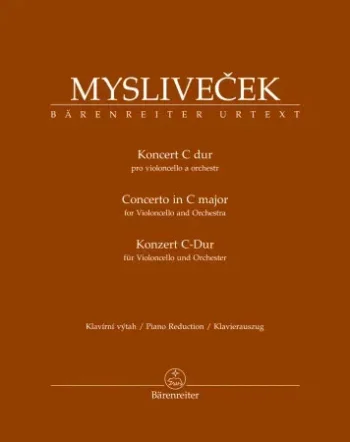 Myslivecek : Concerto In C Major: Cello And Piano (Barenreiter)