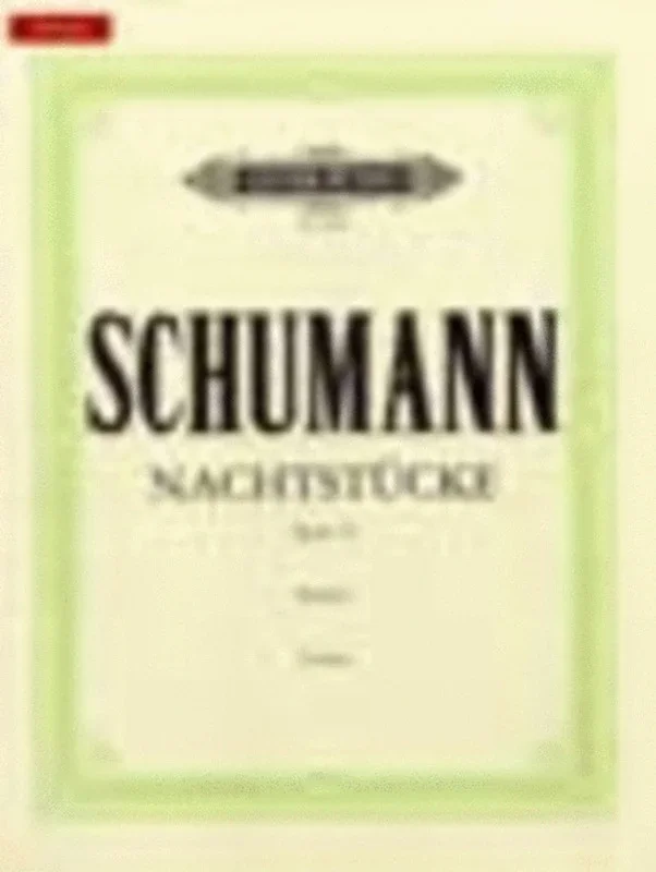 Nachtstucke Op 23 (Softcover Book)