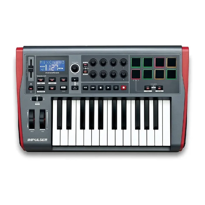 Novation Impulse 25-Key USB/MIDI Controller Keyboard