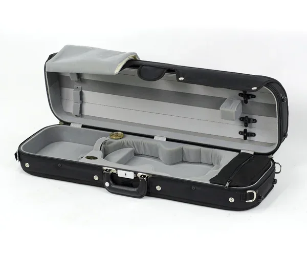 Oblong Violin Case-Bobelock Sports-Red
