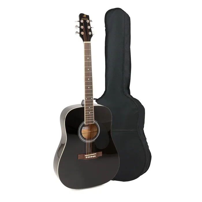 Octopus 4/4 dreadnought acoustic guitar – Black