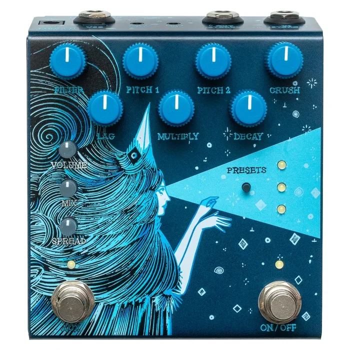 Old Blood Noise Endeavors Dark Star Stereo Reverb Pedal