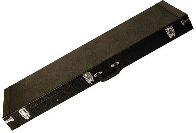 On Stage Hardshell Electric Bass Guitar Case in Black