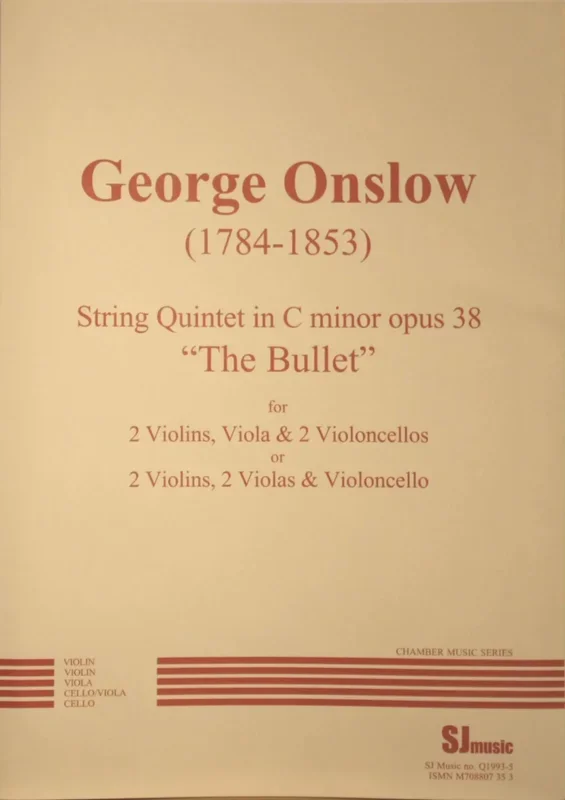 Onslow: String Quintet in C Minor, Op. 38