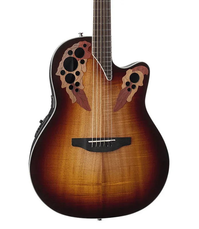 Ovation CE48P-KOAB Celebrity Elite Plus Koa Burst Acoustic Guitar