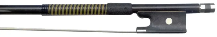 P&H Deluxe 4/4 Size Black Fibreglass Violin Bow