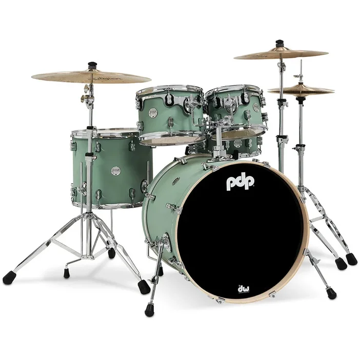 Pacific Drums & Percussion Concept Maple 5-Piece Shell Pack – Satin Seafoam