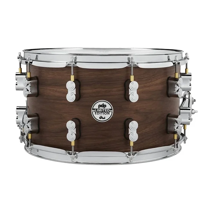 Pacific Drums & Percussion PDSN0814MWNS Maple Walnut 8×14 Snare – Natural