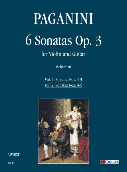 Paganini: Sonatas for Violin & Guitar, Op. 3, Nos. 4-6