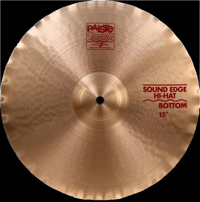 Paiste 15 Inch 2002 Sound Edge Hi Hat Bottom