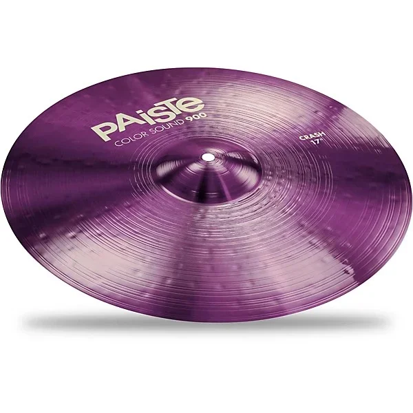 Paiste 900 Series 17 Colour Sound Crash Cymbal – Purple