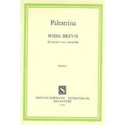 Palestrina : Palestrina: Brevis: SATB: Vocal Score