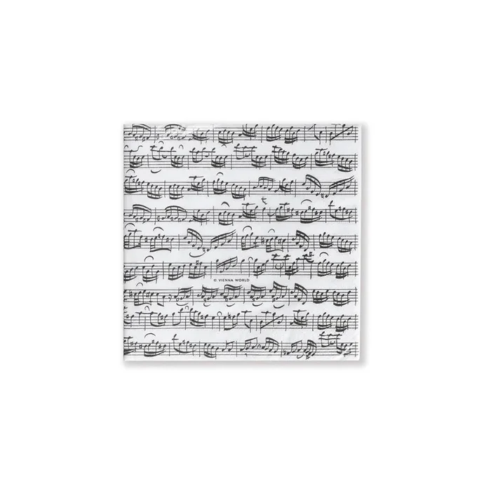 Paper napkins Sheet music 33x33cm