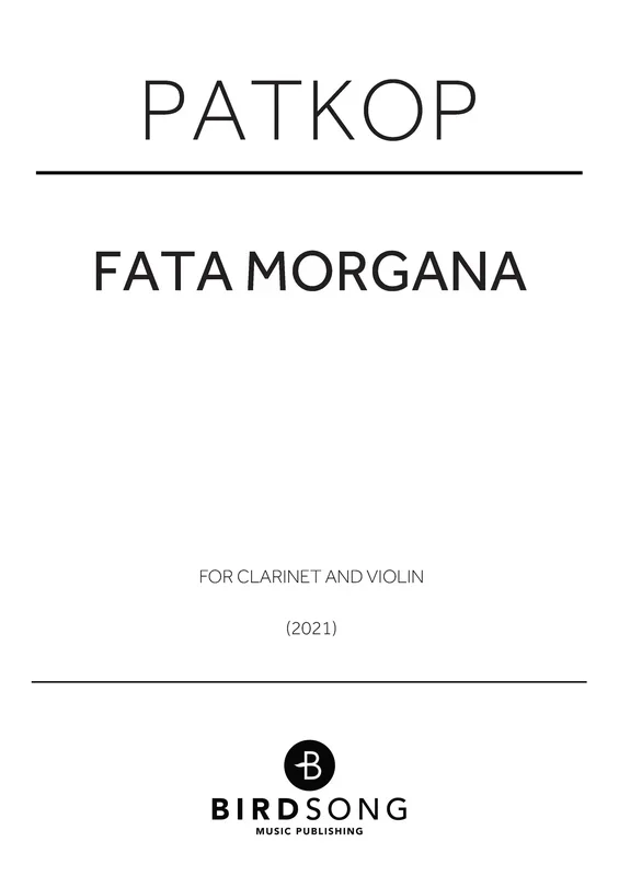 PatKop : PatKop : fata morgana – Clarinet, Violin – Faber Digital