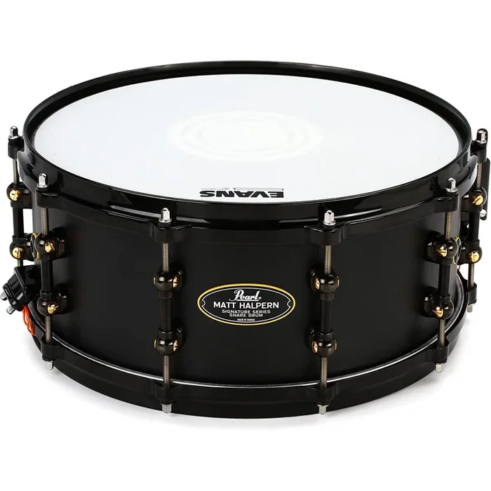 Pearl MH1460/B Matt Halpern 6×14 Brass Signature Snare Drum