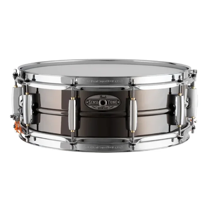 Pearl Sensitone Heritage Alloy 14×5 Snare Drum in Black Brass