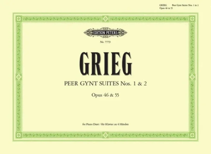 Peer Gynt Suite No 2 Op 55 Ed Ruthardt (Softcover Book)