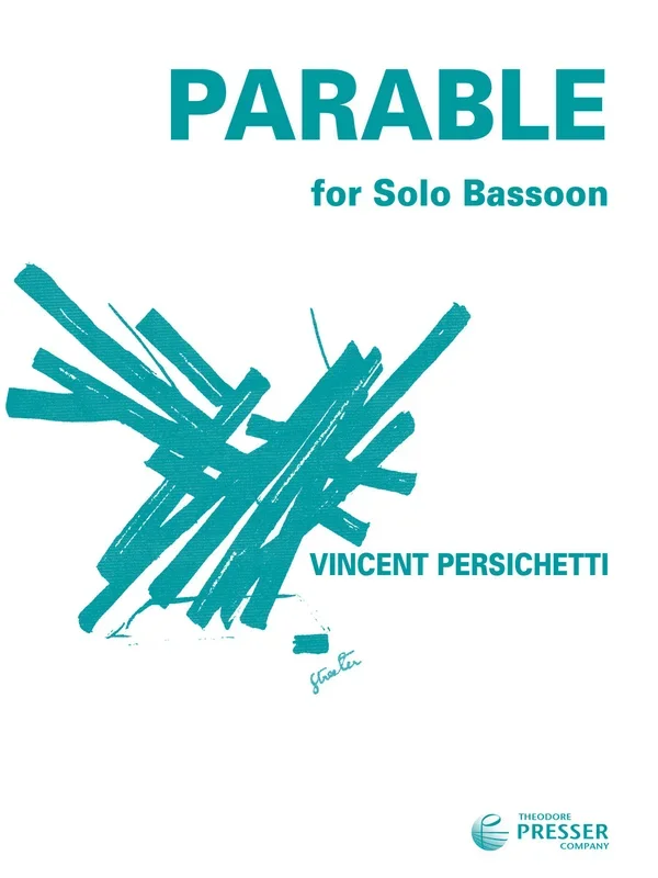 Persichetti: Parable IV for Solo Bassoon, Op. 110