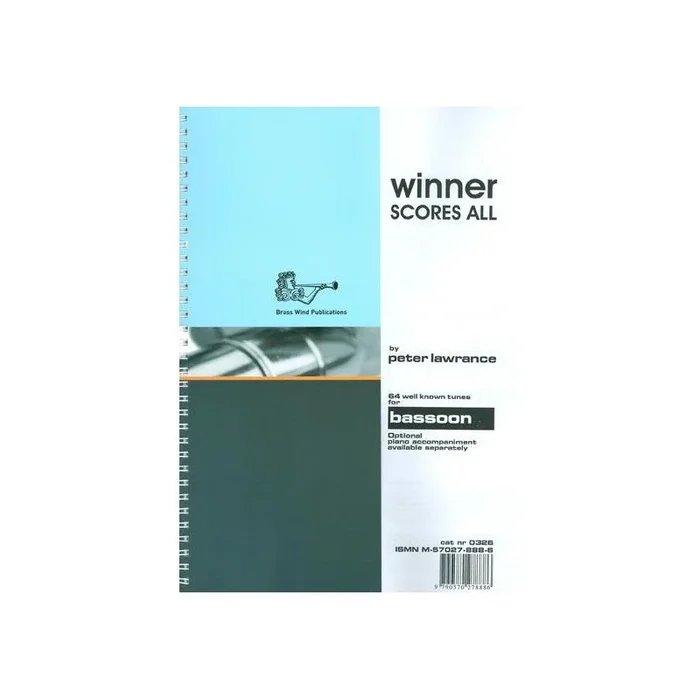Peter Lawrance – Winner Scores All for Bassoon