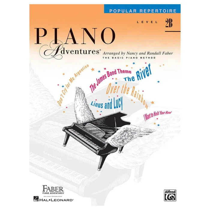 Piano Adventures Lv2B – Livre de répertoire populaire