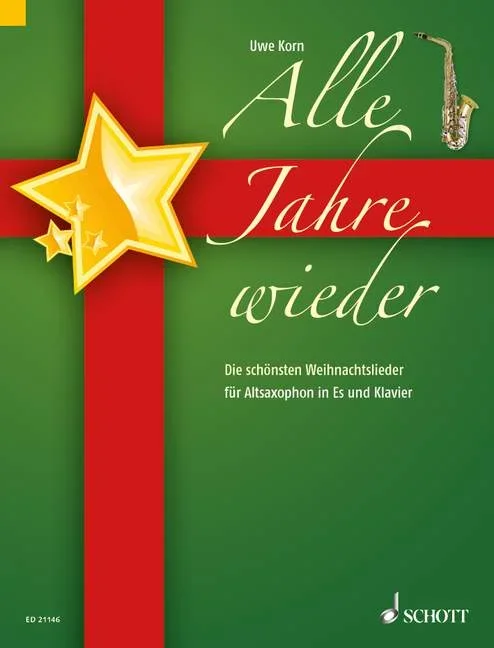 Pierpont, James : Pierpont, James : Jingle Bells, – alto saxophone in Eb and piano – Schott Digital